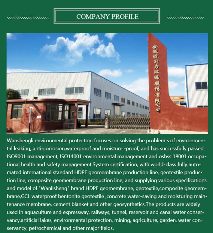 Anhui Wanshengli Environmental Protection Co., Ltd Profilo aziendale