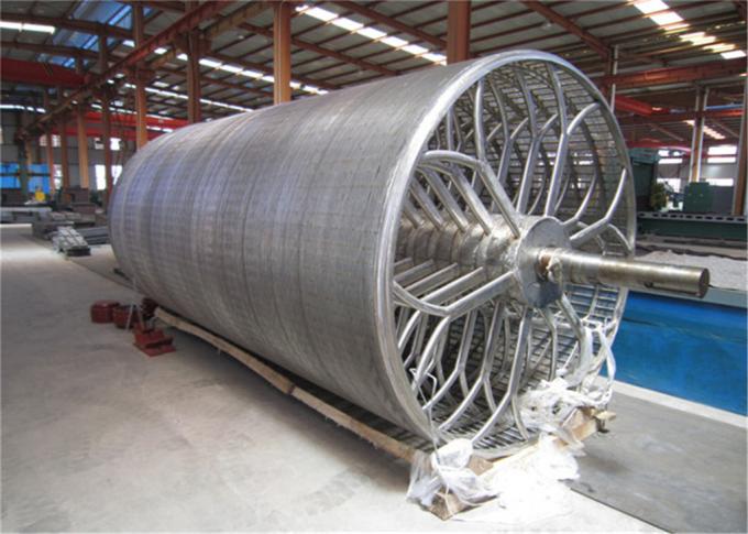 Muffa ss del cilindro dei pezzi meccanici di fabbricazione di carta diametro materiale 1.5m rendimento elevato
