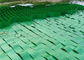 Superficie regolare materiale vergine di colore verde di Geocell dell'HDPE con ad alta resistenza fornitore