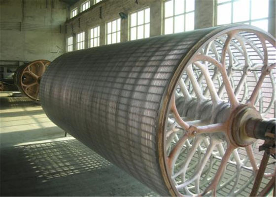 Pezzi meccanici di carta ad alta velocità, diametro 1250mm della muffa del cilindro dell'acciaio inossidabile